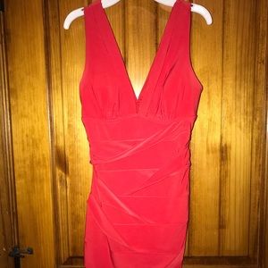 RED bodycon dress